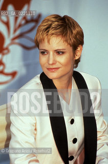 - Venezia, 1995. 52°Festival Internazionale dArte Cinematografica di Venezia.Ritratto dellattrice Jennifer Jason Leigh.Cinema ritratto attrice.- Venice,1995. 52th Venice International Film Festival.Portrait of the actress Jennifer Jason Leigh  ©  Graziano Arici
