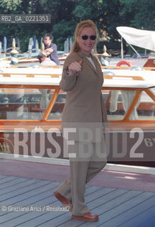 - Venezia,1999. 56°Festival Internazionale dArte Cinematografica. Ritratto dellattrice Meryl Streep. Cinema attrice ritratto.- Venice,1999. 56th Venice International Film Festival.Portrait of the actress Meryl Streep ©  Graziano Arici