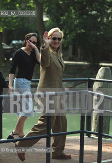 - Venezia,1999. 56°Festival Internazionale dArte Cinematografica. Ritratto dellattrice Meryl Streep. Cinema attrice ritratto.- Venice,1999. 56th Venice International Film Festival.Portrait of the actress Meryl Streep ©  Graziano Arici