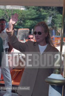 - Venezia,1999. 56°Festival Internazionale dArte Cinematografica. Ritratto dellattrice Meryl Streep. Cinema attrice ritratto.- Venice,1999. 56th Venice International Film Festival.Portrait of the actress Meryl Streep ©  Graziano Arici