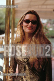 -Venezia,1998. Festival Internazionale darte Cinematografica. Lattrice Natasha Mc Elhone. Cinema attrice ritratto..- Venice,1998. 55th Venice International Film Festival. The actress Natasha Mc Elhone.Cinema, actress, film festival,portrait  ©Graziano Arici/Rosebud2