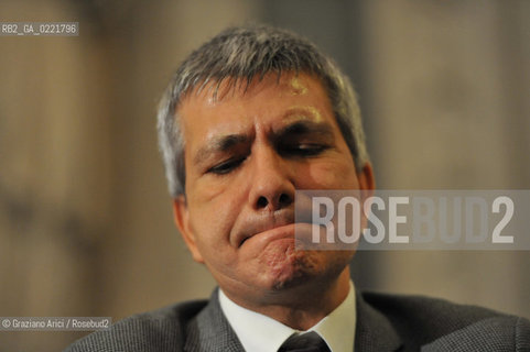 Venice 17/12/10 -  The Puglia Governor Nichi Vendola in a public debate i Architecture University politica IUAV ©Graziano Arici/Rosebud2