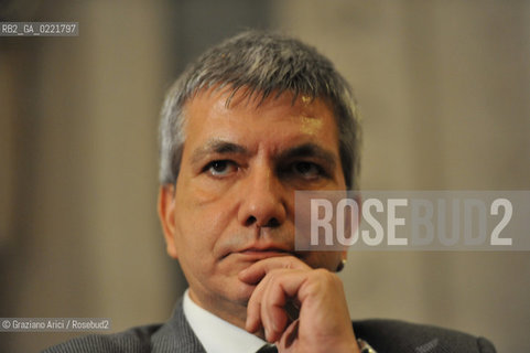 Venice 17/12/10 -  The Puglia Governor Nichi Vendola in a public debate i Architecture University politica IUAV ©Graziano Arici/Rosebud2
