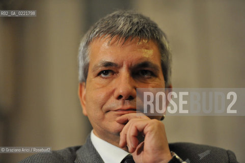 Venice 17/12/10 -  The Puglia Governor Nichi Vendola in a public debate i Architecture University politica IUAV ©Graziano Arici/Rosebud2