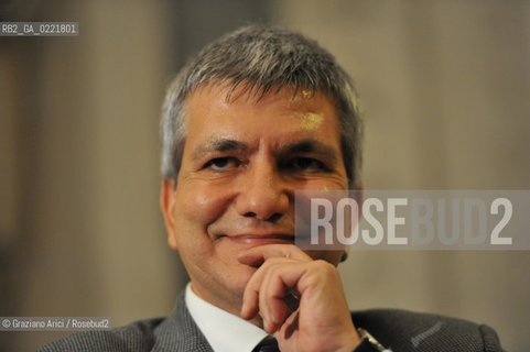Venice 17/12/10 -  The Puglia Governor Nichi Vendola in a public debate i Architecture University politica IUAV ©Graziano Arici/Rosebud2