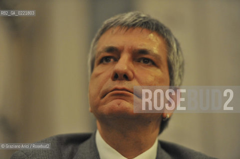 Venice 17/12/10 -  The Puglia Governor Nichi Vendola in a public debate i Architecture University politica IUAV ©Graziano Arici/Rosebud2