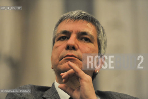 Venice 17/12/10 -  The Puglia Governor Nichi Vendola in a public debate i Architecture University politica IUAV ©Graziano Arici/Rosebud2