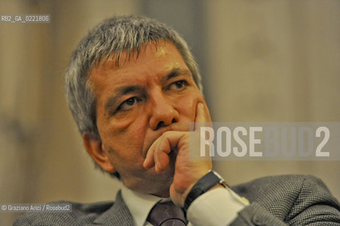 Venice 17/12/10 -  The Puglia Governor Nichi Vendola in a public debate i Architecture University politica IUAV ©Graziano Arici/Rosebud2
