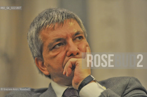 Venice 17/12/10 -  The Puglia Governor Nichi Vendola in a public debate i Architecture University politica IUAV ©Graziano Arici/Rosebud2