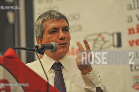 Venice 17/12/10 -  The Puglia Governor Nichi Vendola in a public debate i Architecture University politica IUAV ©Graziano Arici/Rosebud2