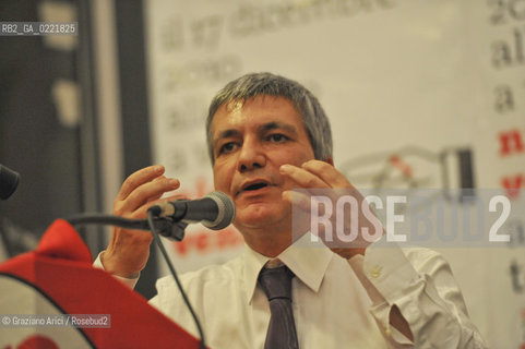 Venice 17/12/10 -  The Puglia Governor Nichi Vendola in a public debate i Architecture University politica IUAV ©Graziano Arici/Rosebud2