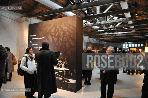 Venice 29/1/11 - The Emilio and Annabianca Vedova Foundation; Exposition Intolleranza di Luigi Nono ©Graziano Arici/Rosebud2