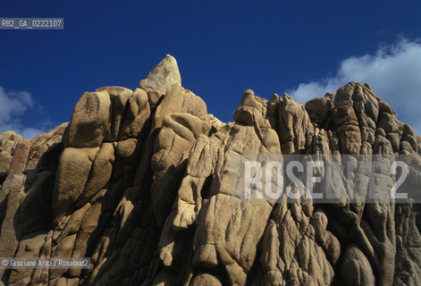 Sardegna,2002.Gallura,Costa Paradiso.Geo isola gallura costa paradiso.Sardinia,2002.Gallura, Costa Paradiso ©Graziano Arici/Rosebud2