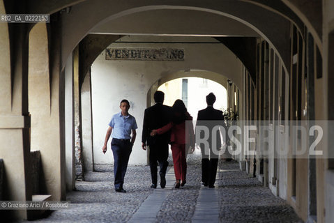 Treviso (Veneto),2002. Portici di Treviso. Geo Treviso Portico.Treviso (Veneto),2002. The arcade in the city of Treviso ©Graziano Arici/Rosebud2