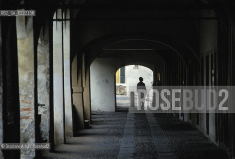 Treviso (Veneto),2002. Portici di Treviso. Geo Treviso Portico.Treviso (Veneto),2002. The arcade in the city of Treviso ©Graziano Arici/Rosebud2