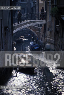 - Venezia.Bassa marea.I canali invasi dal fango.Geo bassa marea canali.- Venice.Ebb Tide ©Graziano Arici/Rosebud2