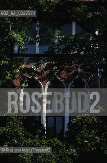 Venezia,1997.Palazzo Dario o Cà Dario sul Canal Grande, Dorsoduro. Geo Architettura Palazzo Canal Grande Facciata.Venice,1997. Dario Palace - Cà Dario,Grand Canal, Dorsoduro ©Graziano Arici/Rosebud2