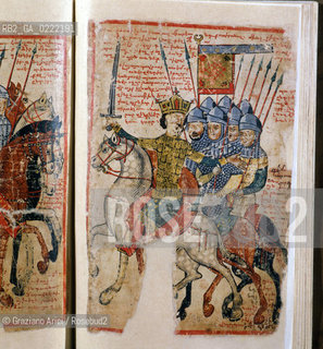 - Isola di San Lazzaro degli Armeni,Venezia,1990. Libro antico Vita di Alessandro il Grande del XIII secolo che si trova nella biblioteca del monastero. Lisola di San Lazzaro degli Armeni abbandonata nel XVI, nel 1717 fu donata dalla Repubblica di Venezia a un gruppo di monaci armeni fuggiti dalle persecuzioni turche, i quali restaurarono la chiesa e costruirono un monastero.GEO armeni monastero biblioteca vangeli miniature libro antico.- Saint Lazarus Island, Venice,1990.13th century book Alexander the great . The small island is one of worlds foremost centers of Armenian culture,it is completely occupied by a monastery ©Graziano Arici/Rosebud2