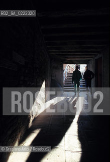 - Cannaregio,Venezia,1994.Ingresso al nuovo ghetto ebraico.Geo Ghetto ebraismo.- Canareggio,Venice,1994.New Jewish Ghetto ©Graziano Arici/Rosebud2