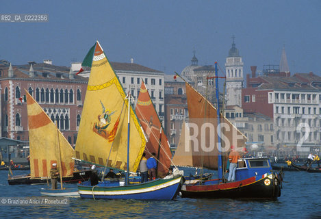 - Venezia,1995.Barche da pesca. Geo barche pesca.- Venice,1995.Fishing boat ©Graziano Arici/Rosebud2