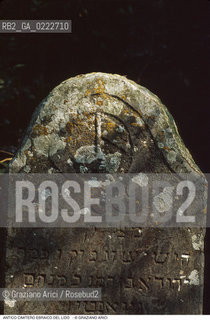 Caption: Nome:..CIMITERO EBRAICO DEL LIDO DI VENEZIA: LAPIDI  ....Localizzazione:..GHETTO / LIDO DI VENEZIA / CIMITERO EBRAICO  ..LIDO OF VENICE / JEWISH CEMETERY   ..Soggetto:..TOMBE / LAPIDI  DOPO IL RESTAURO (1999)..GRAVES / TOMBSTONES  ..Cronologia:......Autore:......Stile:......Editori Stampatori:......Committenza:......Materia e Tecnica:..MARMO  ..MARBLE   ..Collocazione:......Note:......Riproduzione Fotografica:..Graziano Arici/Rosebud2  ....Copyright:..Graziano Arici/Rosebud2/  ....Data:..2000....Costo:..A....Key: