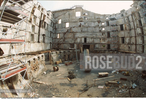 Caption: Nome: ..GRAN TEATRO LA FENICE..Descrizione: ..LA SALA DOPO LINCENDIO / VENEZIA..Credit: ..Graziano Arici/Rosebud2/..Costo: ..A..Nazione: ..ITALIA..Città: ..VENEZIA..Data: ..1996