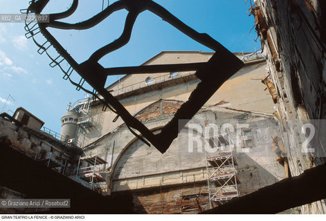 Caption: Nome: ..GRAN TEATRO LA FENICE..Descrizione: ..LA SALA DOPO LINCENDIO / VENEZIA..Credit: ..Graziano Arici/Rosebud2/..Costo: ..A..Nazione: ..ITALIA..Città: ..VENEZIA..Data: ..1996