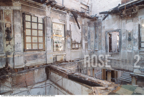 Caption: Nome: ..GRAN TEATRO LA FENICE..Descrizione: ..LE SALE APOLLINEE DOPO LINCENDIO / VENEZIA..Credit: ..Graziano Arici/Rosebud2/..Costo: ..A..Nazione: ..ITALIA..Città: ..VENEZIA..Data: ..1996