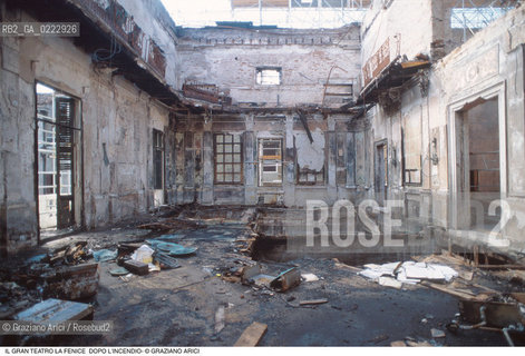 Caption: Nome: ..GRAN TEATRO LA FENICE..Descrizione: ..LE SALE APOLLINEE DOPO LINCENDIO / VENEZIA..Credit: ..Graziano Arici/Rosebud2/..Costo: ..A..Nazione: ..ITALIA..Città: ..VENEZIA..Data: ..1996