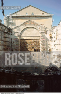 Caption: Nome: ..GRAN TEATRO LA FENICE..Descrizione: ..LA SALA DOPO LINCENDIO / VENEZIA..Credit: ..Graziano Arici/Rosebud2/..Costo: ..A..Nazione: ..ITALIA..Città: ..VENEZIA..Data: ..1996