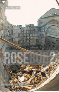Caption: Nome: ..GRAN TEATRO LA FENICE..Descrizione: ..LA SALA DOPO LINCENDIO / VENEZIA..Credit: ..Graziano Arici/Rosebud2/..Costo: ..A..Nazione: ..ITALIA..Città: ..VENEZIA..Data: ..FEBBRAIO 1996