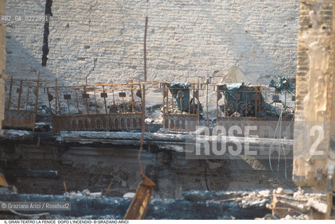 Caption: Nome: ..GRAN TEATRO LA FENICE..Descrizione: ..LE SALE APOLLINEE DOPO LINCENDIO / VENEZIA..Credit: ..Graziano Arici/Rosebud2/..Costo: ..A..Nazione: ..ITALIA..Città: ..VENEZIA..Data: ..FEBBRAIO 1996