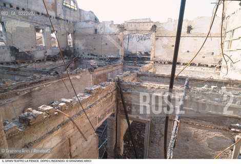 Caption: Nome: ..GRAN TEATRO LA FENICE..Descrizione: ..LE SALE APOLLINEE DOPO LINCENDIO / VENEZIA..Credit: ..Graziano Arici/Rosebud2/..Costo: ..A..Nazione: ..ITALIA..Città: ..VENEZIA..Data: ..FEBBRAIO 1996