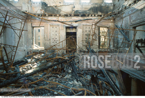 Caption: Nome: ..GRAN TEATRO LA FENICE..Descrizione: ..LE SALE APOLLINEE DOPO LINCENDIO / VENEZIA..Credit: ..Graziano Arici/Rosebud2/..Costo: ..A..Nazione: ..ITALIA..Città: ..VENEZIA..Data: ..FEBBRAIO 1996