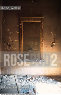 Caption: Nome: ..GRAN TEATRO LA FENICE..Descrizione: ..UN PALCO DOPO LINCENDIO / VENEZIA..Credit: ..Graziano Arici/Rosebud2/..Costo: ..A..Nazione: ..ITALIA..Città: ..VENEZIA..Data: ..FEBBRAIO 1996