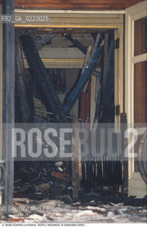 Caption: Nome: ..GRAN TEATRO LA FENICE..Descrizione: ..LINGRESSO DOPO LINCENDIO / VENEZIA..Credit: ..Graziano Arici/Rosebud2/..Costo: ..A..Nazione: ..ITALIA..Città: ..VENEZIA..Data: ..FEBBRAIO 1996