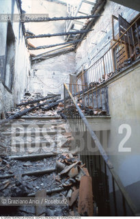 Caption: Nome: ..GRAN TEATRO LA FENICE..Descrizione: ..SCALE PER I PALCHI DOPO LINCENDIO / VENEZIA..Credit: ..Graziano Arici/Rosebud2/..Costo: ..A..Nazione: ..ITALIA..Città: ..VENEZIA..Data: ..FEBBRAIO 1996