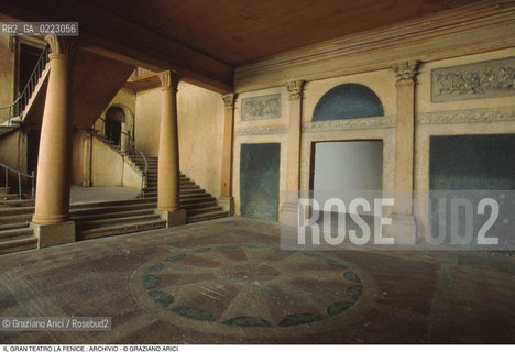 Caption: Nome: ..GRAN TEATRO LA FENICE..Descrizione: ..MODELLO DI GIANNANTONIO SELVA 1790 / VENEZIA..Credit: ..Graziano Arici/Rosebud2/..Costo: ..A..Nazione: ..ITALIA..Città: ..VENEZIA..Data: ..1985 c.a...La cessione dei diritti di questa immagine si intende per quanto di nostra competenza. Non comprende invece le eventuali spese  relative a diritti che potranno essere richiesti dagli Enti o persone fisiche cui appartengono eventualmente i soggetti  ripresi. Tali costi, ove necessari, e l’espletamento di qualsivoglia pratica di richiesta di concessione del permesso di pubblicazione sono esclusivamente a carico e a cura del soggetto acquirente di questa immagine.