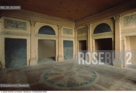 Caption: Nome: ..GRAN TEATRO LA FENICE..Descrizione: ..MODELLO DI GIANNANTONIO SELVA 1790 / VENEZIA..Credit: ..Graziano Arici/Rosebud2/..Costo: ..A..Nazione: ..ITALIA..Città: ..VENEZIA..Data: ..1985 c.a...La cessione dei diritti di questa immagine si intende per quanto di nostra competenza. Non comprende invece le eventuali spese  relative a diritti che potranno essere richiesti dagli Enti o persone fisiche cui appartengono eventualmente i soggetti  ripresi. Tali costi, ove necessari, e l’espletamento di qualsivoglia pratica di richiesta di concessione del permesso di pubblicazione sono esclusivamente a carico e a cura del soggetto acquirente di questa immagine.