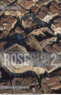 Caption: Nome: ..GRAN TEATRO LA FENICE..Descrizione: ..DOPO LINCENDIO / VENEZIA FOTO AEREA..Credit: ..Graziano Arici/Rosebud2/..Costo: ..A..Nazione: ..ITALIA..Città: ..VENEZIA..Data: ..31/01/1996