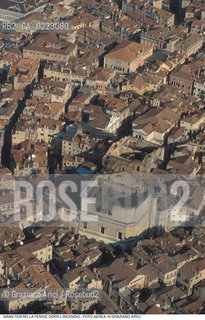 Caption: Nome: ..GRAN TEATRO LA FENICE..Descrizione: ..DOPO LINCENDIO / VENEZIA FOTO AEREA..Credit: ..Graziano Arici/Rosebud2/..Costo: ..A..Nazione: ..ITALIA..Città: ..VENEZIA..Data: ..31/01/1996