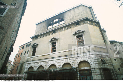 Caption: Nome: ..GRAN TEATRO LA FENICE..Descrizione: ..LA SALA GRANDE IL GIORNO DOPO LINCENDIO / VENEZIA..Credit: ..Graziano Arici/Rosebud2/..Costo: ..B..Nazione: ..ITALIA..Città: ..VENEZIA..Data: ..30/01/1996