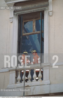 Caption: Nome: ..GRAN TEATRO LA FENICE..Descrizione: ..DOPO LINCENDIO / VENEZIA..Credit: ..Graziano Arici/Rosebud2/..Costo: ..A..Nazione: ..ITALIA..Città: ..VENEZIA..Data: ..1996