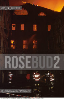 Caption: Nome: ..GRAN TEATRO LA FENICE..Descrizione: ..INCENDIO / VENEZIA..Credit: ..Graziano Arici/Rosebud2/..Costo: ..A..Nazione: ..ITALIA..Città: ..VENEZIA..Data: ..29/01/96