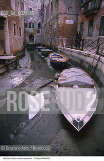 Localizzazione:..VENEZIA..Oggetto:..Soggetto:..BASSA MAREA ECCEZIONALE NEI CANALI..Cronologia: ..Definizione Culturale:..   Autore: ..   Stile: ..   Editori/Stampatori:..   Committenza:..Materia e Tecnica:..Collocazione:..Note:..PROBLEMI..Riproduzione Fotografica:..Graziano Arici/Rosebud2 .Copyright:..Graziano Arici/Rosebud2 .Data:..1989..Costo:..A..