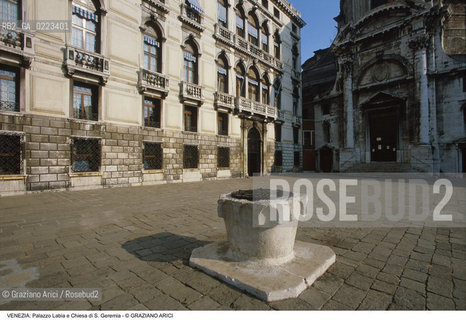 Localizzazione:..VENEZIA / CANNAREGIO..Oggetto:..Soggetto:..PALAZZO LABIA CAMPO E CHIESA S. GEREMIA VERA DA POZZO..Cronologia: ..XVII XVIII SECOLO..Definizione Culturale:..   Autore: ANDREA COMINELLI, ALESSANDRO TREMIGNON, GIORGIO MASSARI..   Stile: ..   Editori/Stampatori:..   Committenza:..Materia e Tecnica:..Collocazione:..Note:..PALAZZI..Riproduzione Fotografica:..Graziano Arici/Rosebud2 .Copyright:..Graziano Arici/Rosebud2 .Data:..1998..Costo:..A..