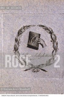 Localizzazione:..VENEZIA / S. MARCO..Oggetto:..Soggetto:..PALAZZO MARCELLO / EX LIBRIS STEMMA BIBLIOTECA ANDRIGHETTI MARCELLO..Cronologia: ..XVII XVIII SEC..Definizione Culturale: ..   Autore: ..   Stile: ..   Editori/Stampatori:..   Committenza:..Materia e Tecnica:..Collocazione:..Note:..PALAZZI..Riproduzione Fotografica:..Graziano Arici/Rosebud2 .Copyright:..Graziano Arici/Rosebud2 .Data:..1998..Costo:..A..