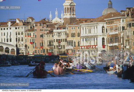 Localizzazione:..VENEZIA..Oggetto:..Soggetto:..REGATA STORICA CAORLINE CANAL GRANDE..Cronologia: ..Definizione Culturale:..   Autore: ..   Stile: ..   Editori/Stampatori:..   Committenza:..Materia e Tecnica:..Collocazione:..Note:..REGATE..Riproduzione Fotografica:..Copyright:..Graziano Arici/Rosebud2 .Data:..1996..Costo:..A