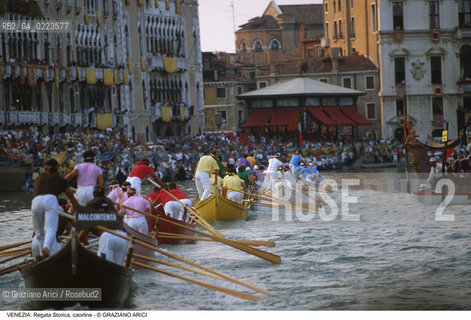 Localizzazione:..VENEZIA..Oggetto:..Soggetto:..REGATA STORICA CAORLINE CANAL GRANDE..Cronologia: ..Definizione Culturale:..   Autore: ..   Stile: ..   Editori/Stampatori:..   Committenza:..Materia e Tecnica:..Collocazione:..Note:..REGATE..Riproduzione Fotografica:..Copyright:..Graziano Arici/Rosebud2 .Data:..1996..Costo:..A