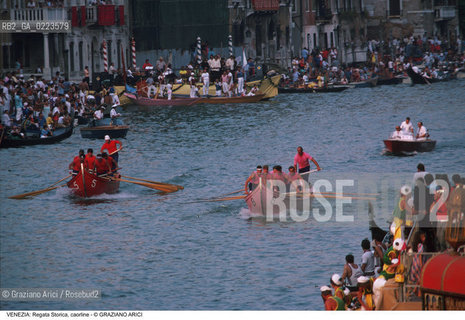 Localizzazione:..VENEZIA..Oggetto:..Soggetto:..REGATA STORICA CAORLINE CANAL GRANDE..Cronologia: ..Definizione Culturale:..   Autore: ..   Stile: ..   Editori/Stampatori:..   Committenza:..Materia e Tecnica:..Collocazione:..Note:..REGATE..Riproduzione Fotografica:..Copyright:..Graziano Arici/Rosebud2 .Data:..1996..Costo:..A